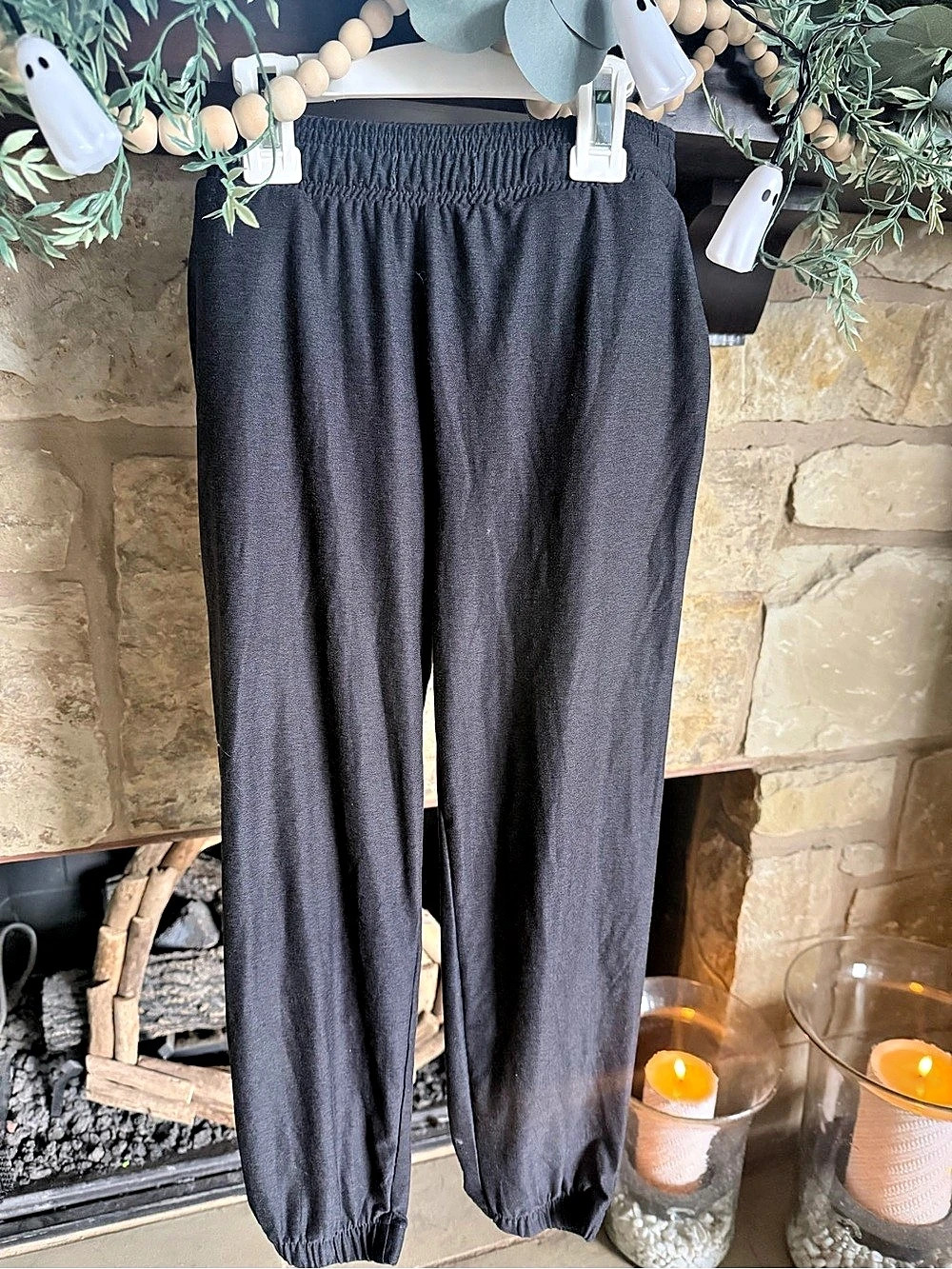 Old Navy High-Rise Jogger Go-Dry Black Size Medium Like New